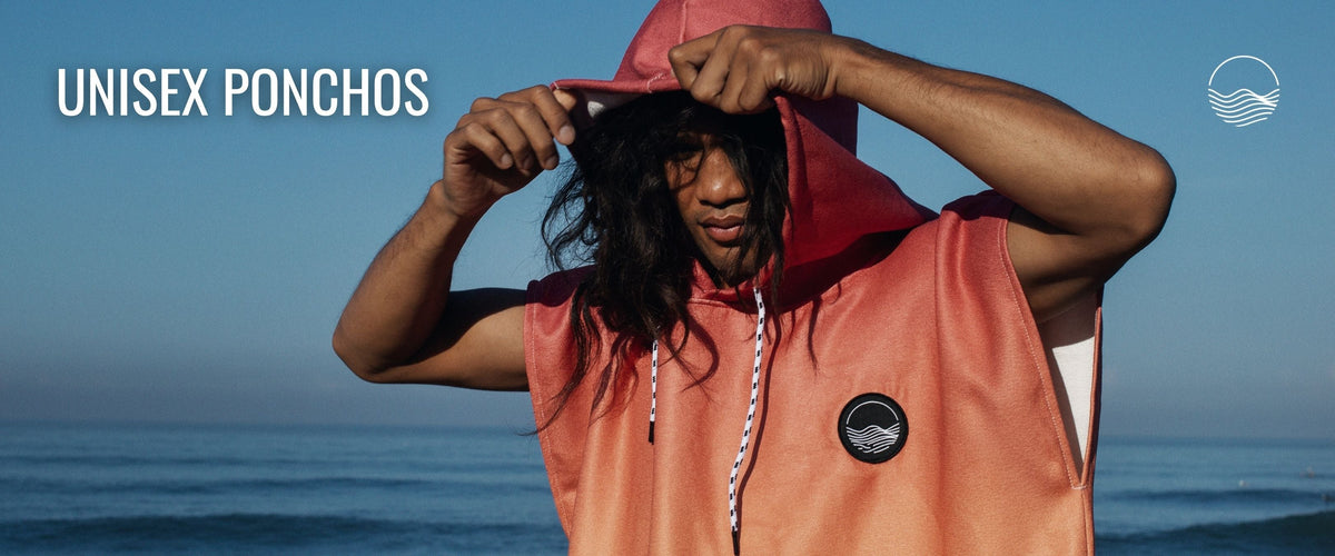 Bunte und nachhaltige Surf-Ponchos: Komfort, Wärme & Stil für Wellenreiter und Globetrotter - woodsandwaves.co