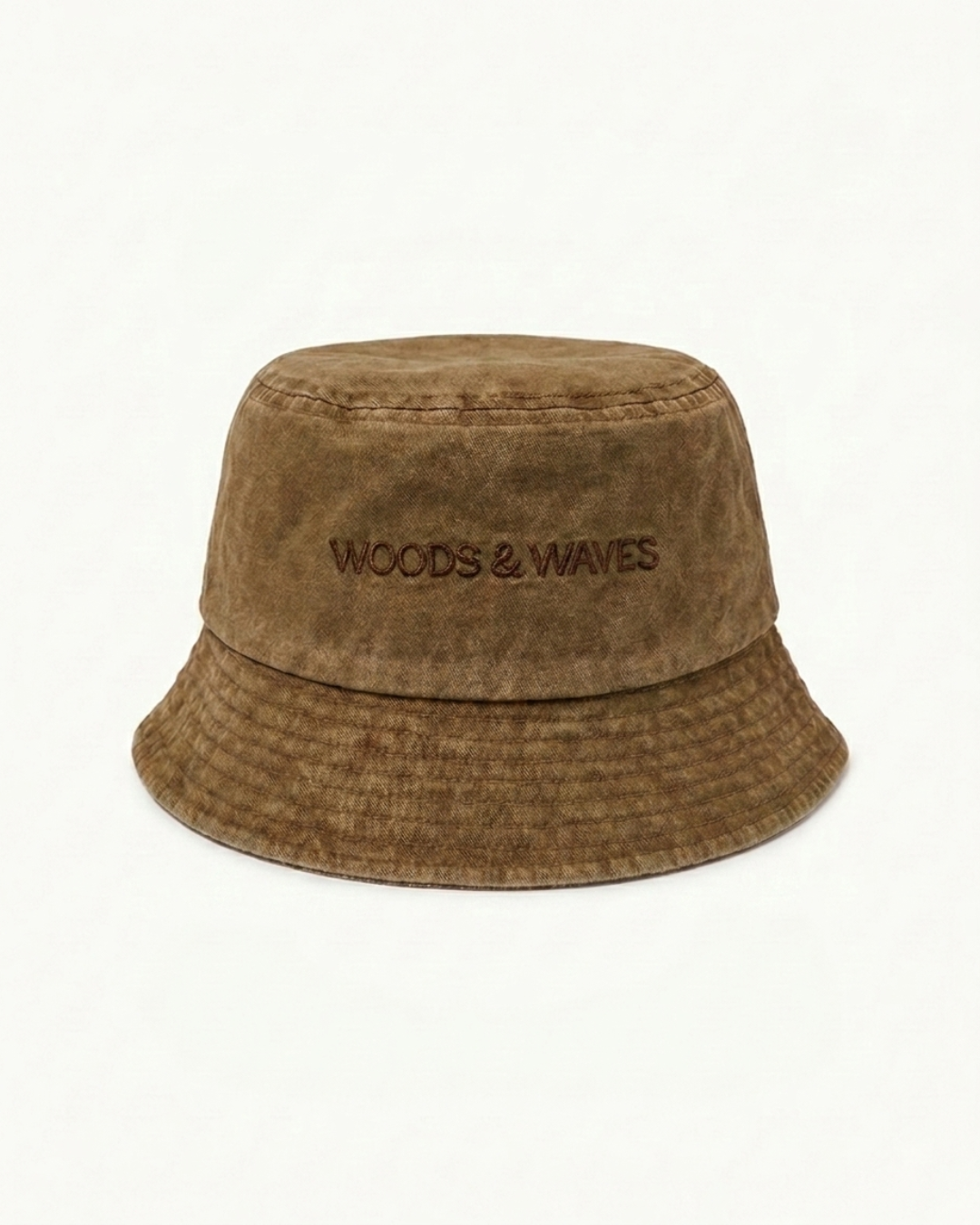 Bucket Hat - Fischerhut in Premium Baumwolle (Driftwood) - hoher UV-Schutz - robust & nachhaltig