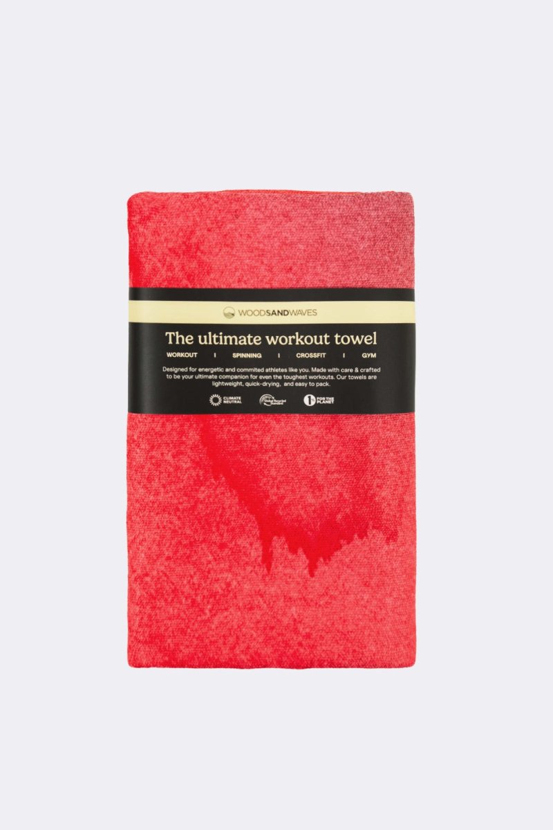 Active Flow - Sporthandtuch mit Magnet & Zipper - Tasche - woodsandwaves.co