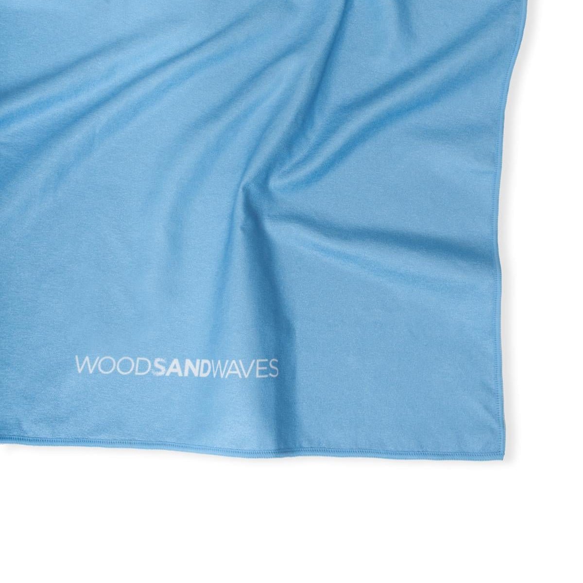 Airy Blue - Rutschfestes Yoga - Handtuch mit Silikon - Noppen - woodsandwaves.co