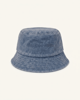 Bucket Hat - Fischerhut in Premium Baumwolle (Airy Blue) - hoher UV - Schutz - robust & nachhaltig - woodsandwaves.co