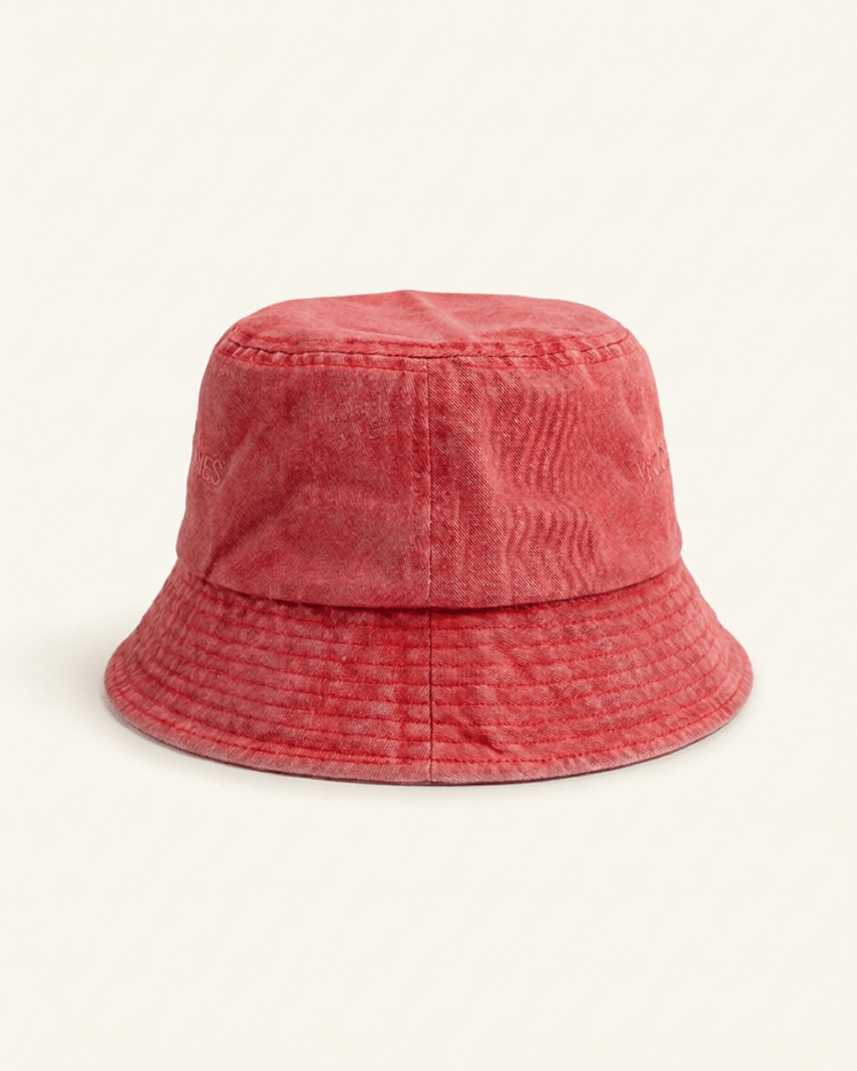 Bucket Hat - Fischerhut in Premium Baumwolle (Red Dune) - hoher UV - Schutz - robust & nachhaltig - woodsandwaves.co