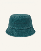 Bucket Hat - Fischerhut in Premium Baumwolle (Teal) - hoher UV - Schutz - robust & nachhaltig - woodsandwaves.co