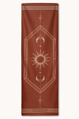 Celestia - Rutschfestes Yoga-Handtuch mit Silikon-Noppen - woodsandwaves.co