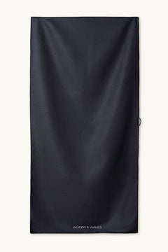 Clear Black - Duschhandtuch aus Premium Mikrofaser - angenehm auf der Haut
