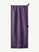 Clear Purple - Sporthandtuch mit Magnet & Zipper - Tasche - woodsandwaves.co