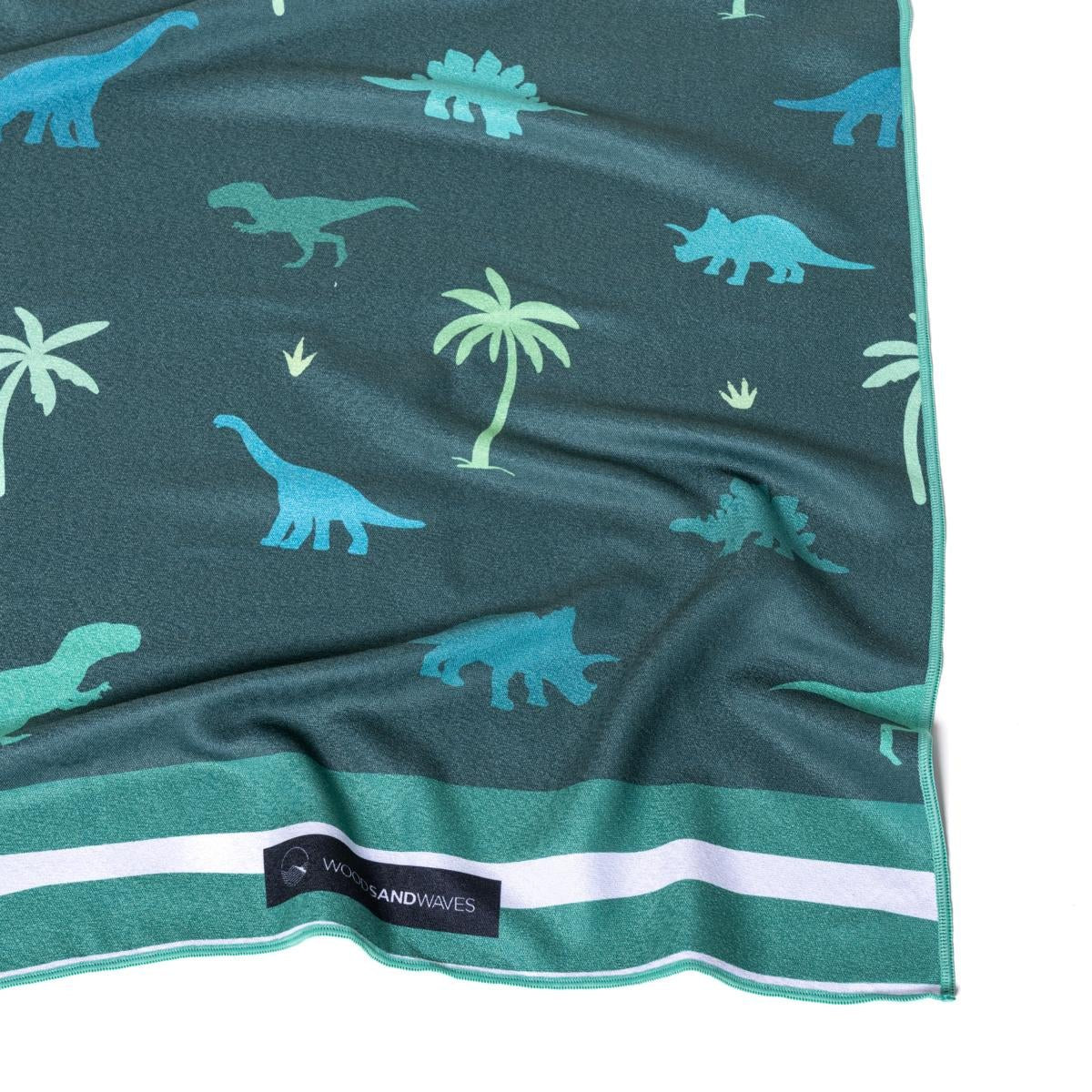 Dino Park - Strandtuch für Kinder - schadstofffrei & sanft zur Haut - woodsandwaves.co