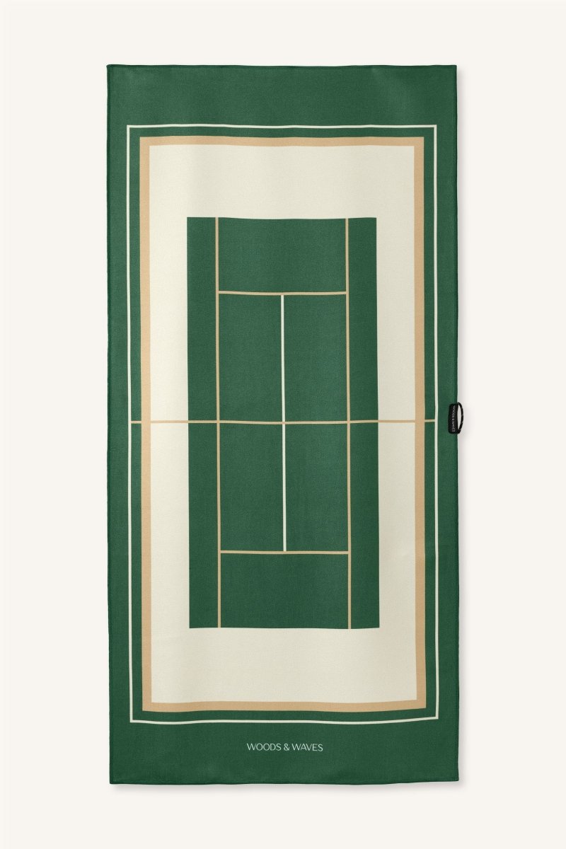 Grand Court – Handtuch für Tennis & Padel | LiteLayerPro Mikrofaser - woodsandwaves.co