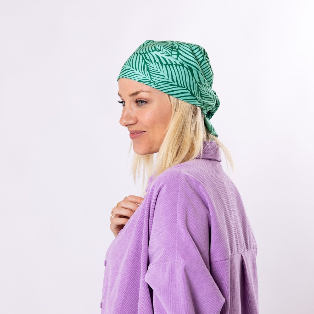Green Garden - Bandana - Handtuch | Outdoor - Allrounder & Kopfbedeckung - woodsandwaves.co