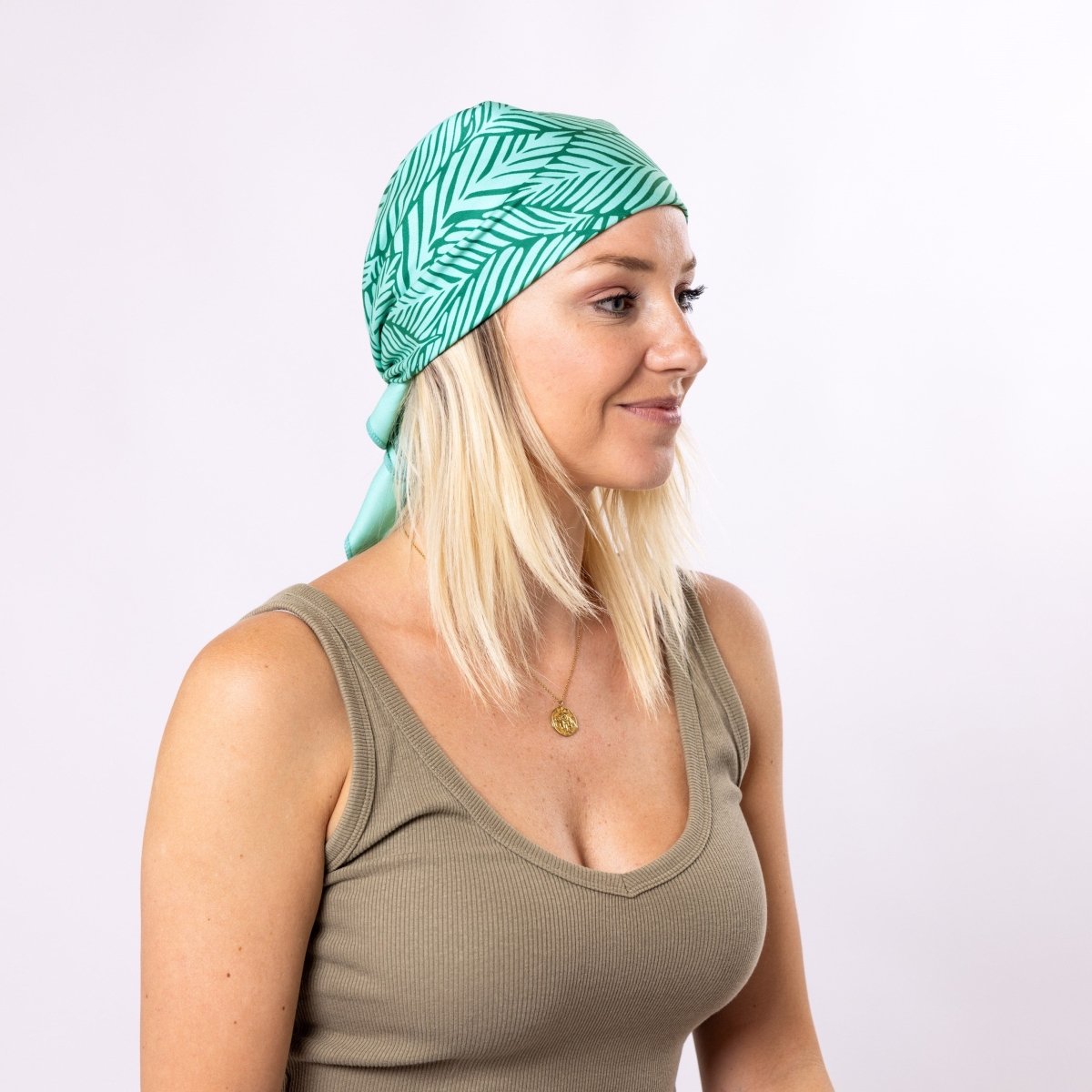 Green Garden - Bandana - Handtuch | Outdoor - Allrounder & Kopfbedeckung - woodsandwaves.co