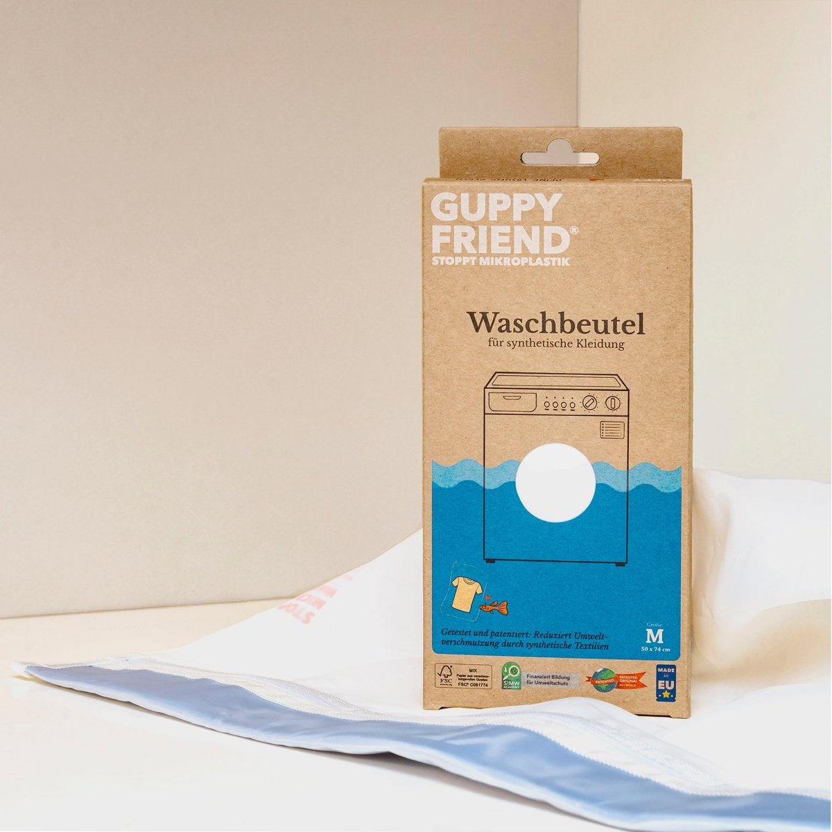Guppyfriend Waschbeutel - Wäschesack gegen Mikroplastik - Entstehung beim Waschen - woodsandwaves.co