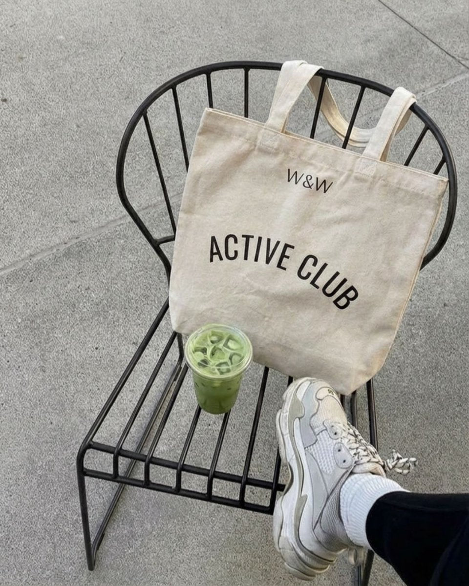 Jutebeutel "Active Club" - extra breit - Premium Qualität - ultra robust & nachhaltig - woodsandwaves.co