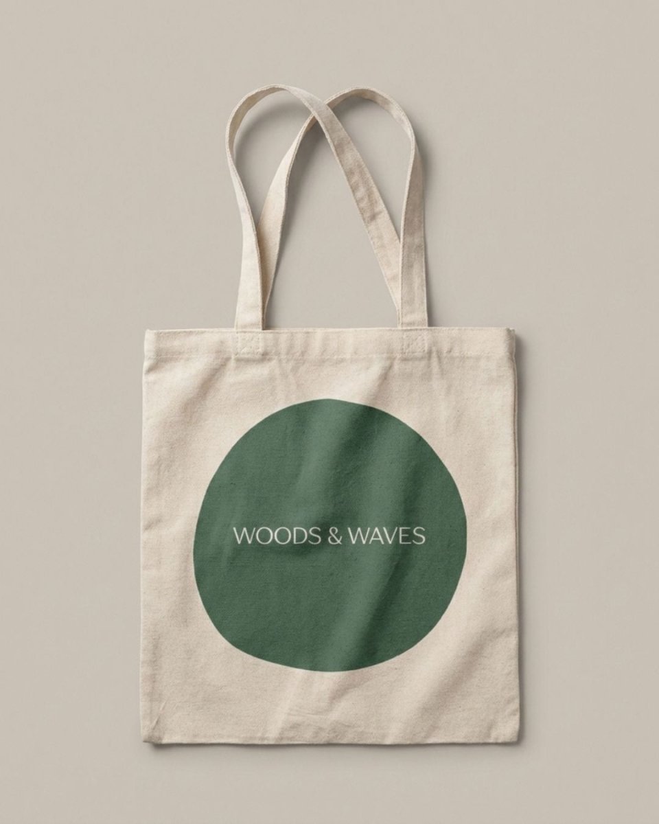 Jutebeutel "Woods & Waves" - Premium Qualität - ultra robust & nachhaltig - woodsandwaves.co