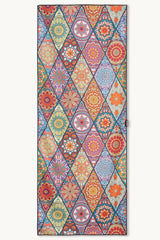Mosaics - Saunatuch aus Premium Mikrofaser (200 x 80 cm) - woodsandwaves.co