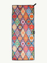Mosaics - Sporthandtuch mit Magnet & Zipper - Tasche - woodsandwaves.co
