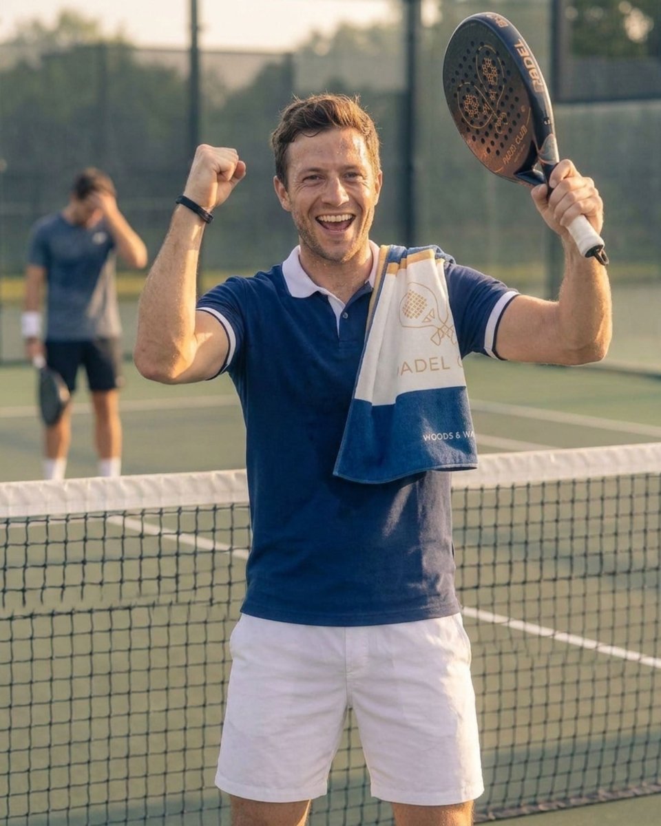 Padel Club – Handtuch für Tennis & Padel | LiteLayerPro Mikrofaser - woodsandwaves.co