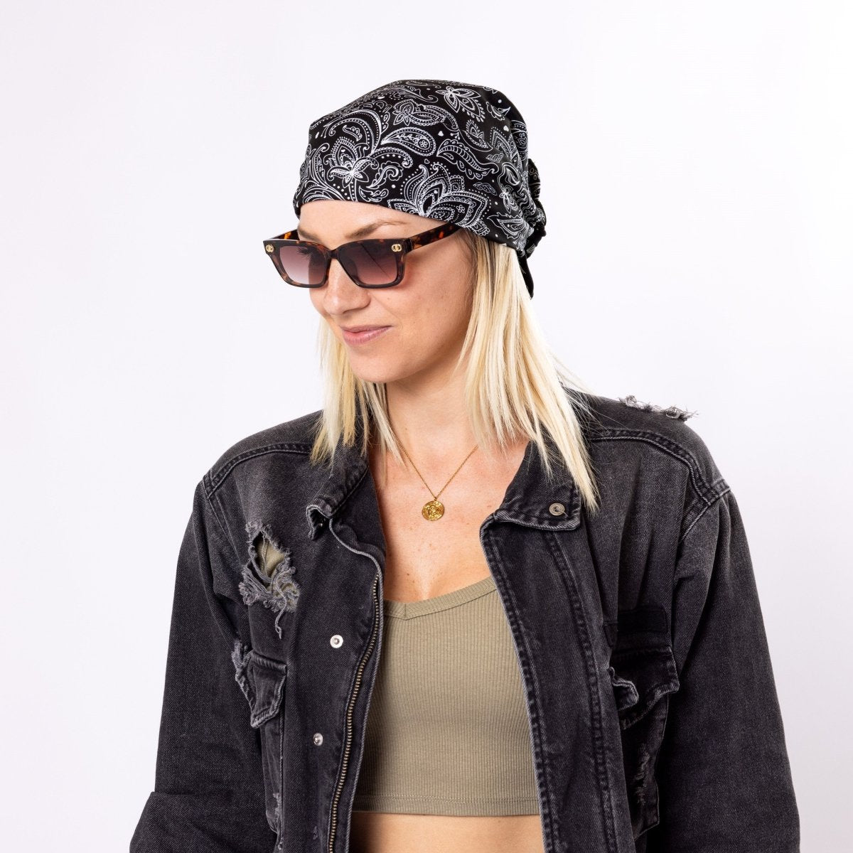 Paisley Poetry - Bandana - Handtuch | Outdoor - Allrounder & Kopfbedeckung - woodsandwaves.co