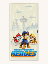 Paw Patrol Strandtuch (Beige) – Badetuch für Kinder – schadstofffrei & sanft zur Haut - woodsandwaves.co