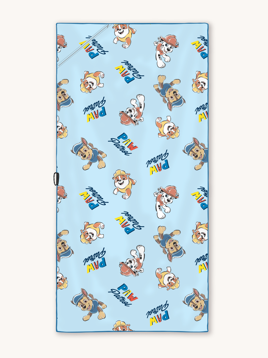 Paw Patrol Strandtuch (Blau) – Badetuch für Kinder – schadstofffrei & sanft zur Haut - woodsandwaves.co