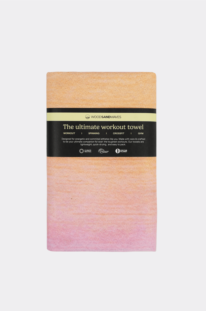 Peaceful Heaven - Sporthandtuch mit Magnet & Zipper - Tasche - woodsandwaves.co