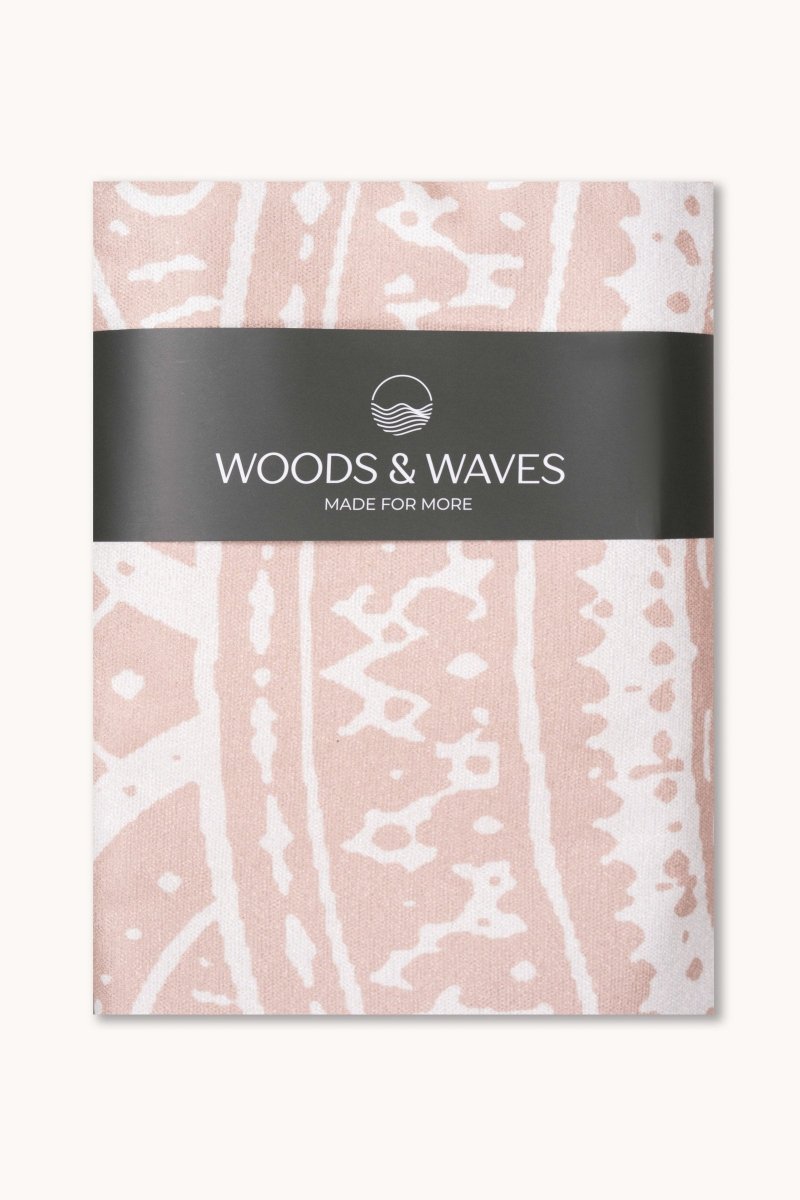 Serenity - Rutschfestes Yoga-Handtuch mit Silikon-Noppen - woodsandwaves.co
