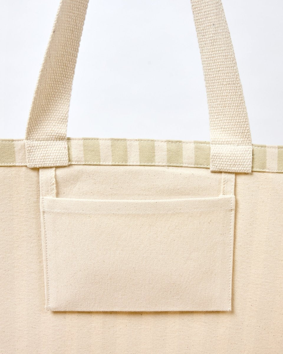 Strandtasche "Sand Lines" XL – extra geräumig, robust & nachhaltig - woodsandwaves.co