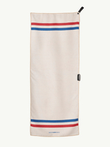 Stripes Retro - Sporthandtuch mit Magnet & Zipper - Tasche - woodsandwaves.co