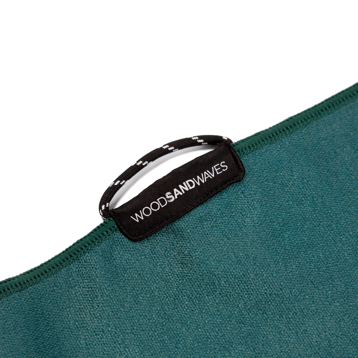 Stripes Teal - Duschhandtuch aus Premium Mikrofaser - angenehm auf der Haut - woodsandwaves.co