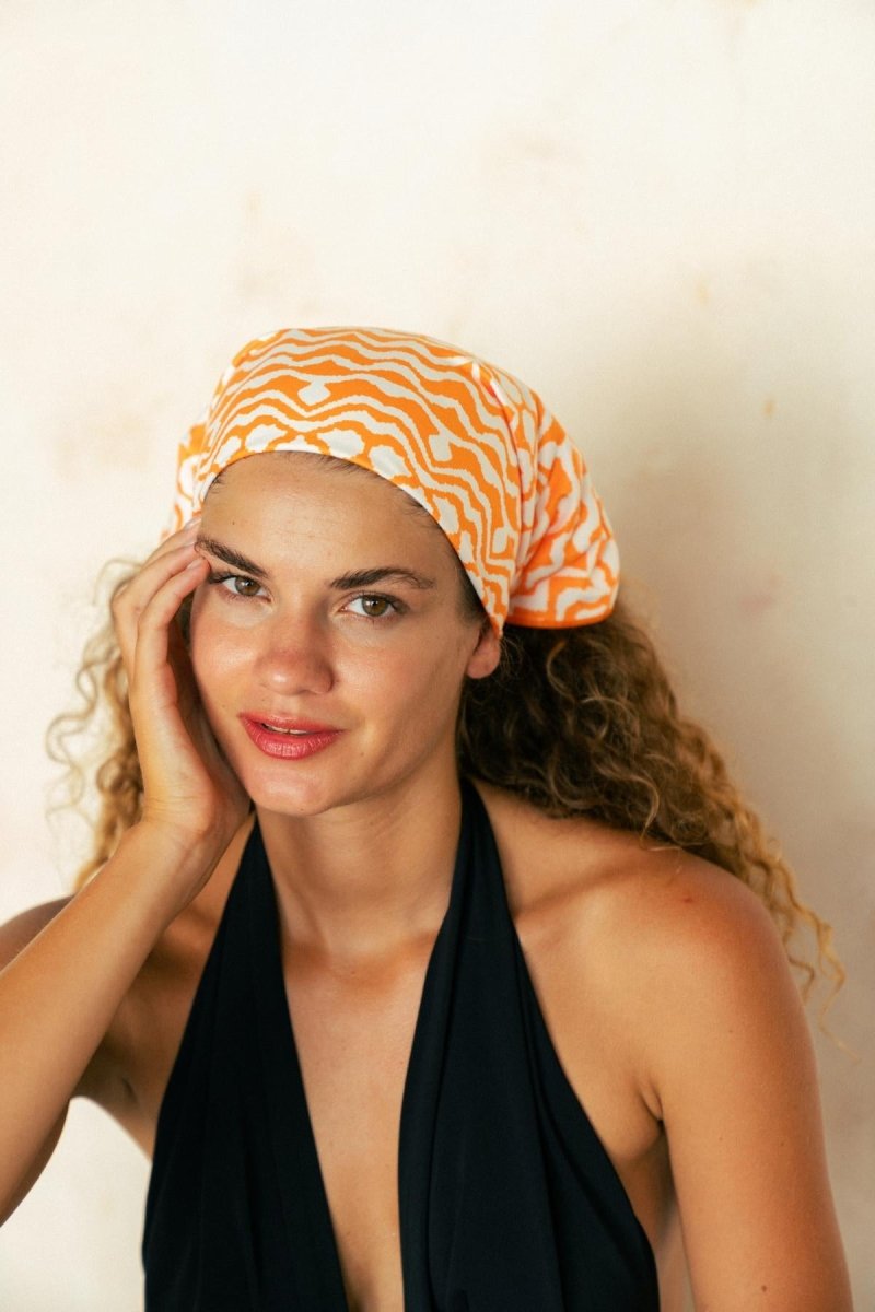 Sunset Waves - Bandana - Handtuch | Outdoor - Allrounder & Kopfbedeckung - woodsandwaves.co