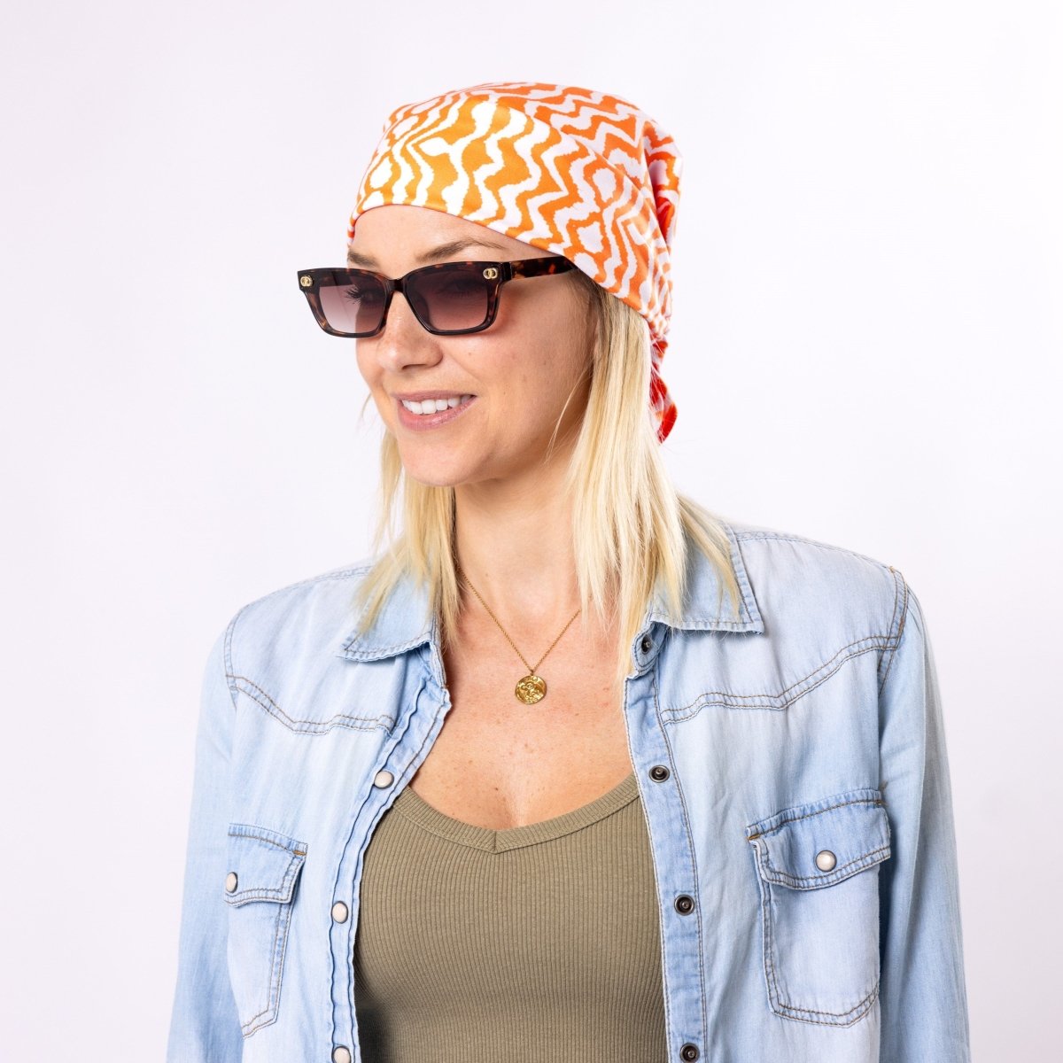 Sunset Waves - Bandana - Handtuch | Outdoor - Allrounder & Kopfbedeckung - woodsandwaves.co
