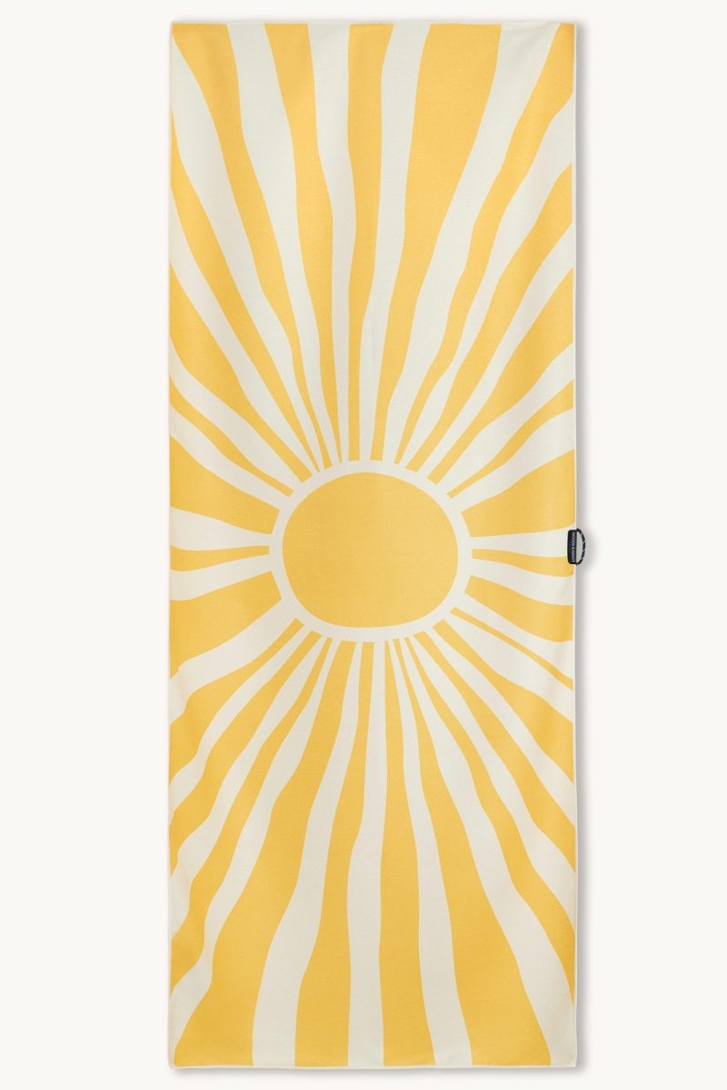 Sunshine - Saunatuch aus Premium Mikrofaser (200 x 80 cm) - woodsandwaves.co