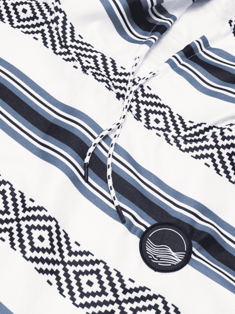 Surf - Poncho - für Frauen & Männer - aus schnelltrocknender und leichter Mikrofaser - Nomad Teal - woodsandwaves.co