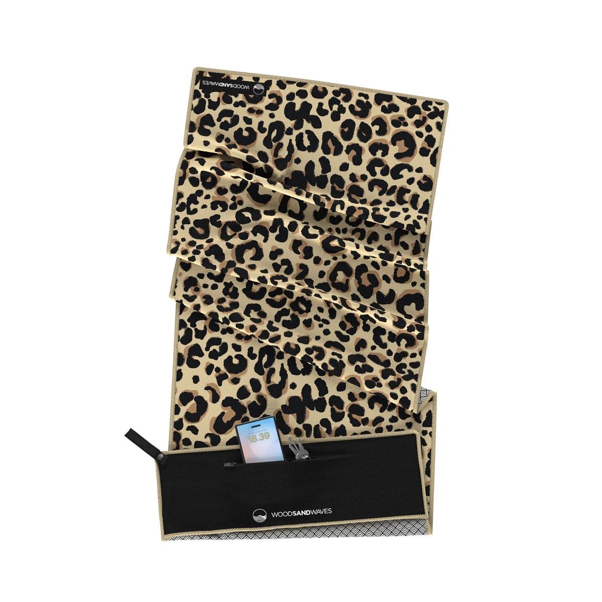 Wild Workout - Sporthandtuch mit Magnet & Zipper - Tasche - woodsandwaves.co