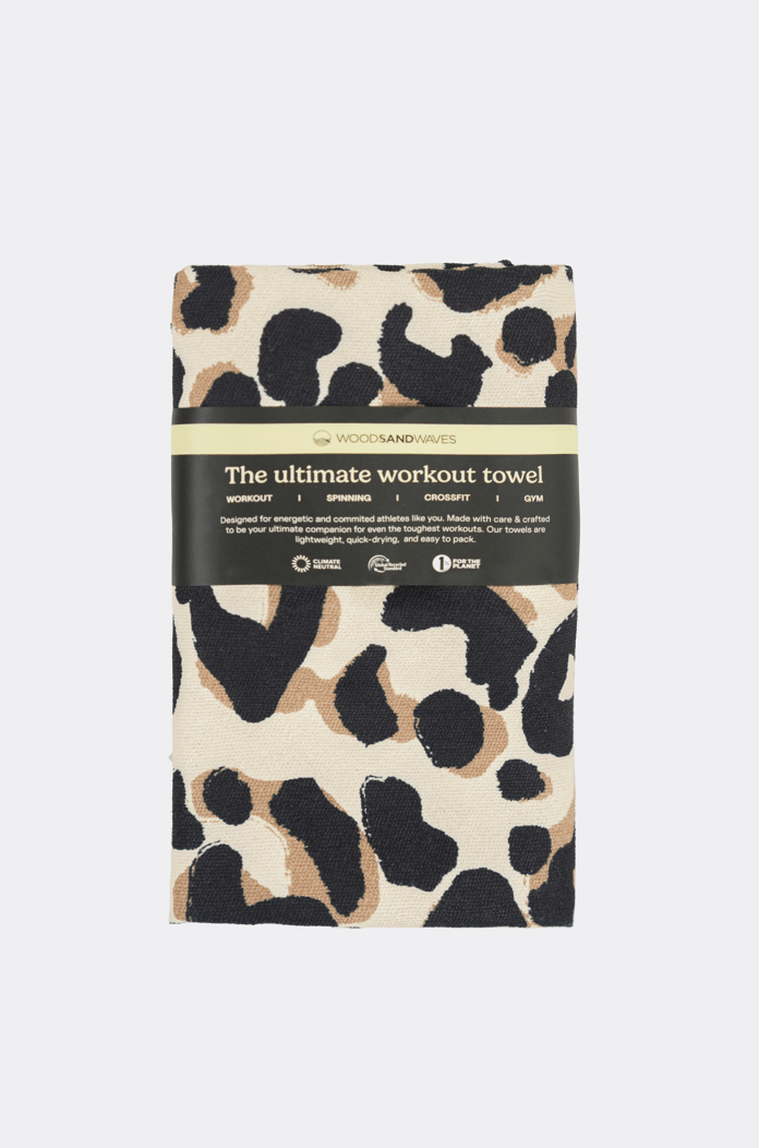 Wild Workout - Sporthandtuch mit Magnet & Zipper - Tasche - woodsandwaves.co